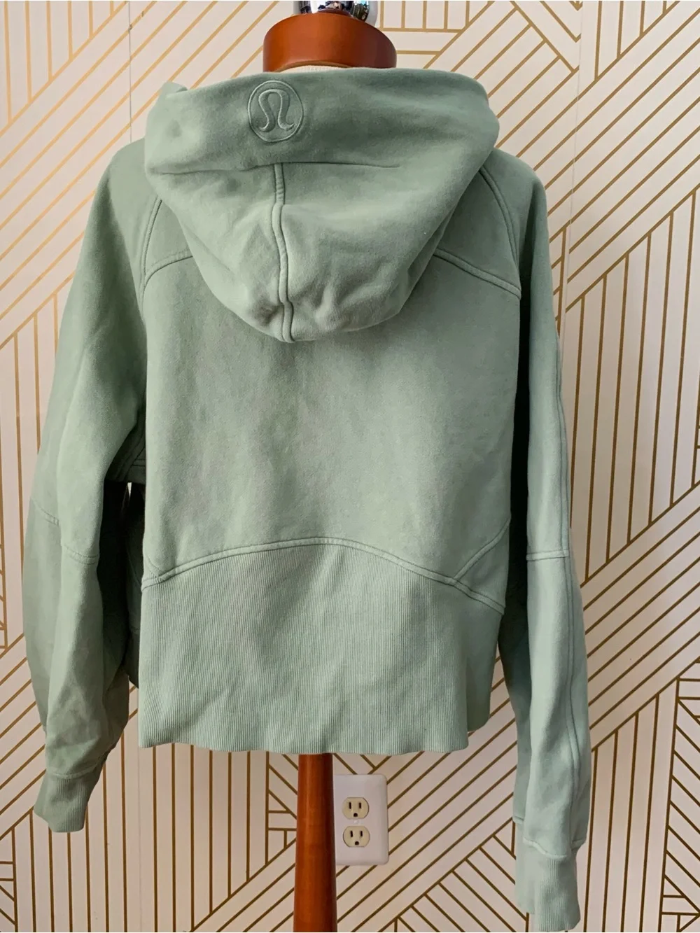 Lululemon XL / XXL Scuba Oversized Full Zip Hoodie Jacket Sweatshirt Green